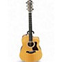 Used Taylor 210CE Natural Acoustic Electric Guitar Natural