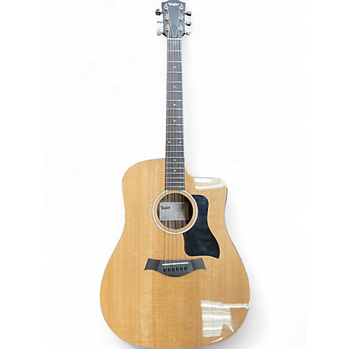 Used Taylor 210CE PLUS Natural Acoustic Electric Guitar Natural