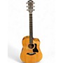 Used Taylor 210CE PLUS Natural Acoustic Electric Guitar Natural