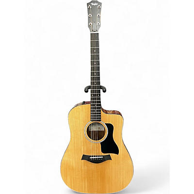 Used Taylor 210CE PLUS Natural Acoustic Electric Guitar