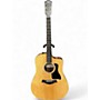 Used Taylor 210CE PLUS Natural Acoustic Electric Guitar Natural