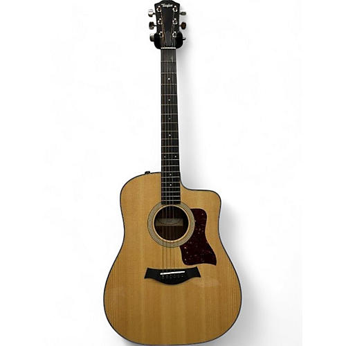 Used Taylor 210CE plus Natural Acoustic Guitar Natural