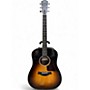 Used Taylor 210E 2 Tone Sunburst Acoustic Electric Guitar 2 Tone Sunburst