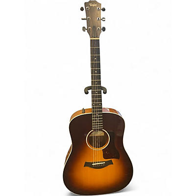 Used Taylor 210E 3 Color Sunburst Acoustic Electric Guitar