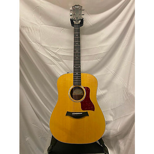 Taylor Used Taylor 210E DLX Natural Acoustic Electric Guitar Natural