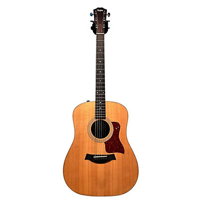 Taylor Used Taylor 210E DLX Natural Acoustic Electric Guitar