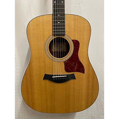 Taylor Used Taylor 210E DLX Natural Acoustic Electric Guitar