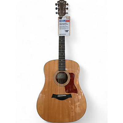 Used Taylor 210E DLX Natural Acoustic Guitar