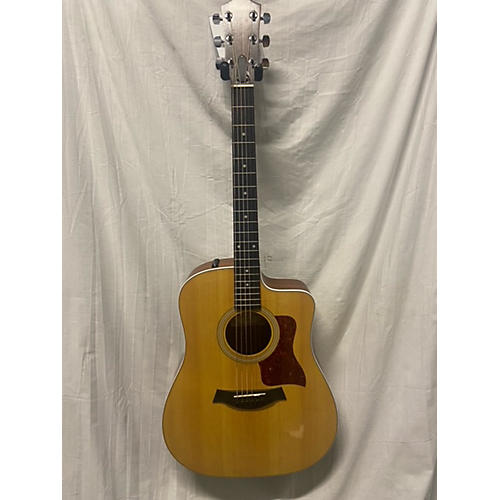 Taylor Used Taylor 210E Natural Acoustic Electric Guitar Natural