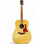 Used Taylor 210E Natural Acoustic Electric Guitar Natural