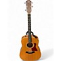 Used Taylor 210E Natural Acoustic Electric Guitar Natural