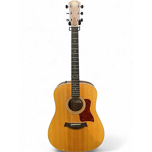 Used Taylor 210E Natural Acoustic Electric Guitar Natural