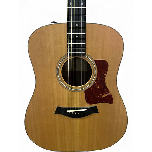 Used Taylor 210E Natural Acoustic Electric Guitar Natural