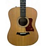 Used Taylor 210E Natural Acoustic Electric Guitar Natural