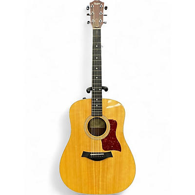 Used Taylor 210E Natural Acoustic Electric Guitar