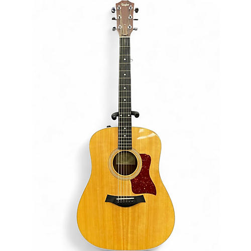 Used Taylor 210E Natural Acoustic Electric Guitar Natural