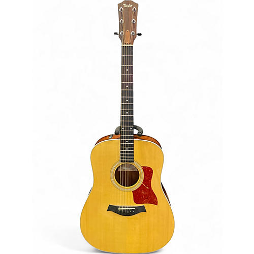 Used Taylor 210E Natural Acoustic Electric Guitar Natural