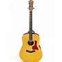 Used Taylor 210E Natural Acoustic Electric Guitar Natural