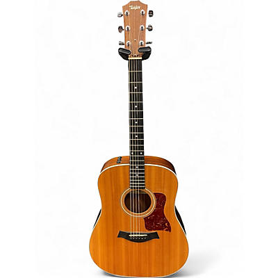 Used Taylor 210E Natural Acoustic Electric Guitar