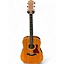 Used Taylor 210E Natural Acoustic Electric Guitar Natural
