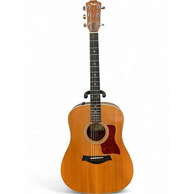 Used Taylor 210E Natural Acoustic Electric Guitar