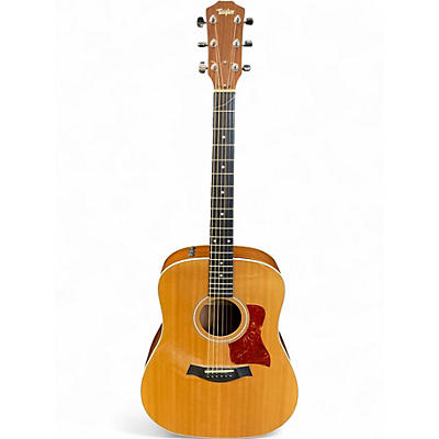 Used Taylor 210E Natural Acoustic Electric Guitar