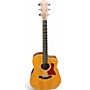 Used Taylor 210ce Deluxe Natural Acoustic Electric Guitar Natural