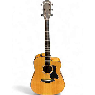 Used Taylor 210ce Plus Natural Acoustic Guitar