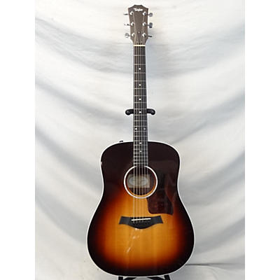 Taylor Used Taylor 210e Deluxe Tobacco Sunburst Acoustic Guitar