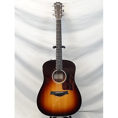 Taylor Used Taylor 210e Deluxe Tobacco Sunburst Acoustic Guitar Tobacco Sunburst