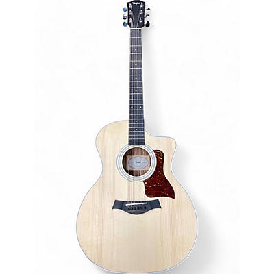 Taylor Used Taylor 212ce Natural Acoustic Electric Guitar