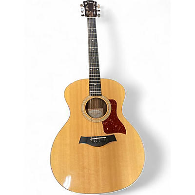 Used Taylor 214 DLX Natural Acoustic Guitar