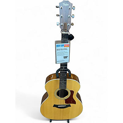 Used Taylor 214 Deluxe Natural Acoustic Guitar