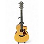 Used Taylor 214 QS DLX Natural Acoustic Electric Guitar Natural