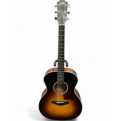 Used Taylor 214C-SB DLX Tobacco Burst Acoustic Guitar