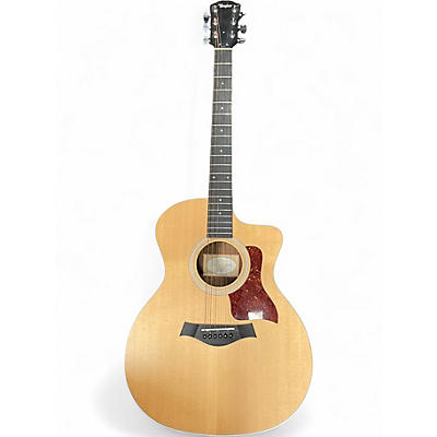 Used Taylor 214CE 2 Color Sunburst Acoustic Electric Guitar