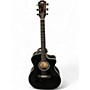 Used Taylor 214CE BLK PLUS Black Acoustic Electric Guitar Black
