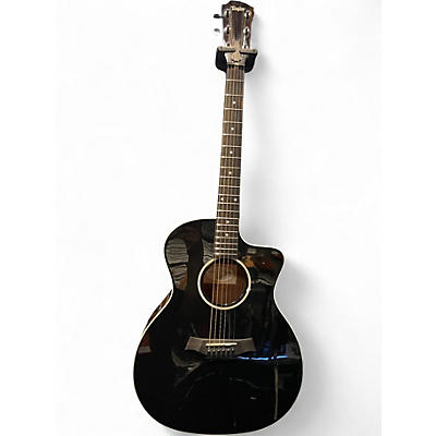 Used Taylor 214CE Black Acoustic Electric Guitar