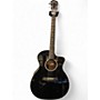 Used Taylor 214CE Black Acoustic Electric Guitar Black