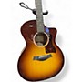 Used Taylor 214CE Deluxe 2 Color Sunburst Acoustic Electric Guitar 2 Color Sunburst