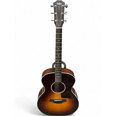 Used Taylor 214CE Deluxe 3 Color Sunburst Acoustic Electric Guitar