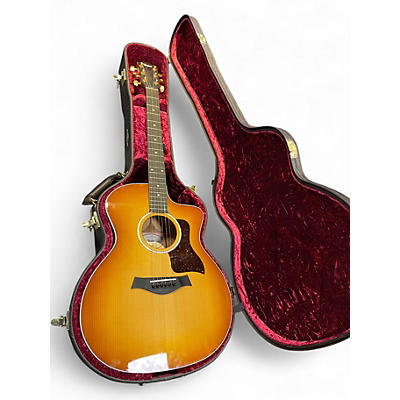 Used Taylor 214CE Deluxe EDGEBURST Acoustic Electric Guitar
