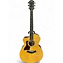 Used Taylor 214CE Deluxe LEFT HANDED Natural Acoustic Electric Guitar Natural