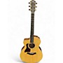 Used Taylor 214CE Deluxe Left Handed Natural Acoustic Electric Guitar Natural