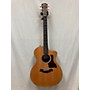 Used Taylor Used Taylor 214CE Deluxe Natural Acoustic Electric Guitar Natural