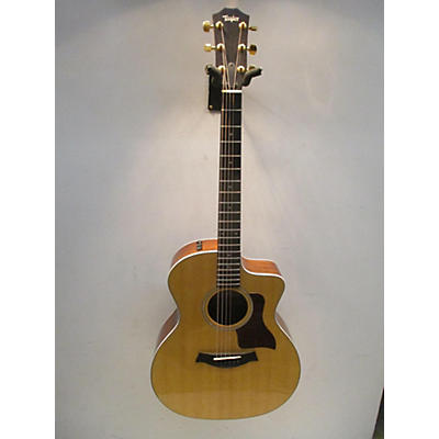 Taylor Used Taylor 214CE Deluxe Natural Acoustic Electric Guitar