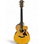 Used Taylor 214CE Deluxe Natural Acoustic Electric Guitar Natural