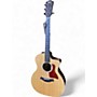 Used Taylor 214CE Deluxe Natural Acoustic Electric Guitar Natural