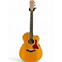 Used Taylor 214CE Deluxe Natural Acoustic Electric Guitar Natural