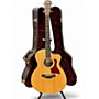 Used Taylor 214CE Deluxe Natural Acoustic Electric Guitar Natural